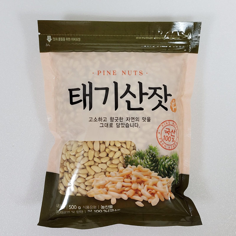 태기산잣,국내산 태기산잣 500g 황잣 백잣