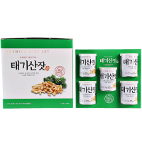 국내산 태기산잣 캔잣세트 140g x 5캔 황잣 백잣