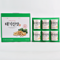 국내산 태기산잣 캔잣세트 140g x 6캔 황잣 백잣