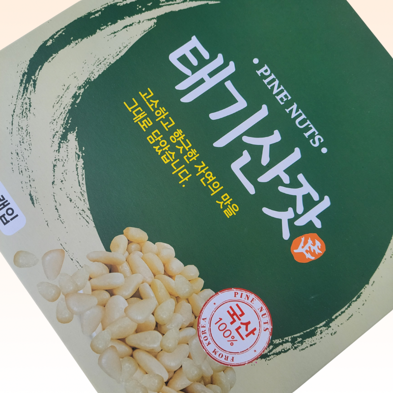 태기산잣,국내산 태기산잣 캔잣세트(140g x 6캔) 황잣 백잣